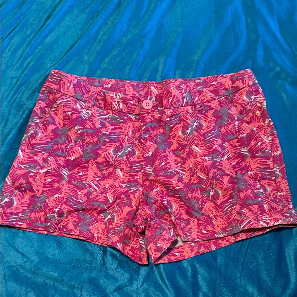 bcg High Waist Pink and Purple Shorts